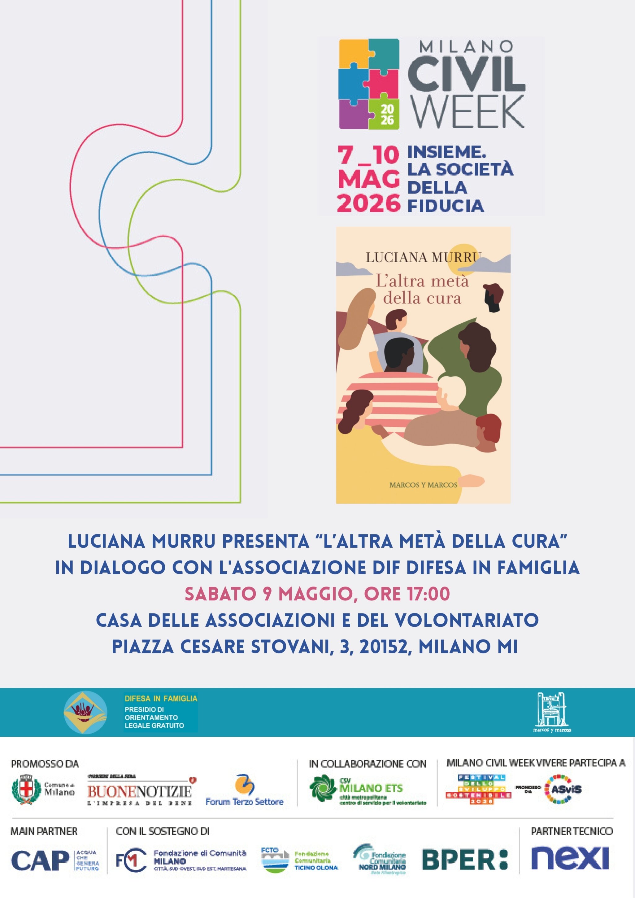 DIF partecipa alla Milano Civil Week 2026 con la presentazione de 