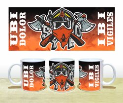 tazza motivo fireman