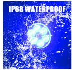 luce LED subacquea per barche acciaio inox IP68