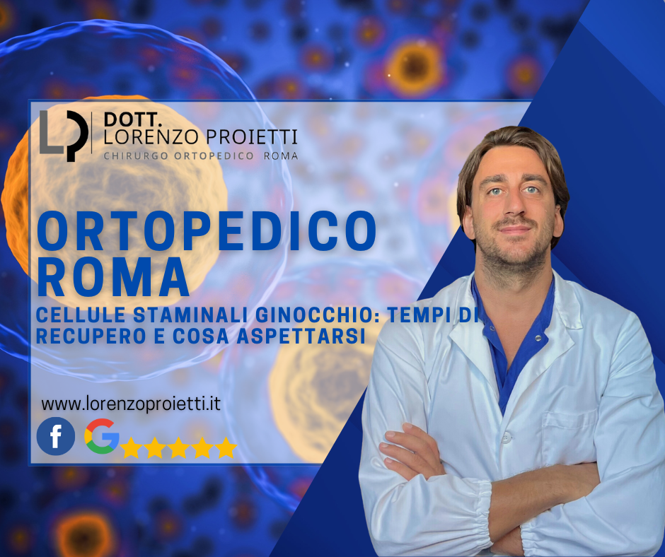 🧬 Cellule Staminali Ginocchio: Tempi di Recupero e Cosa Aspettarsi