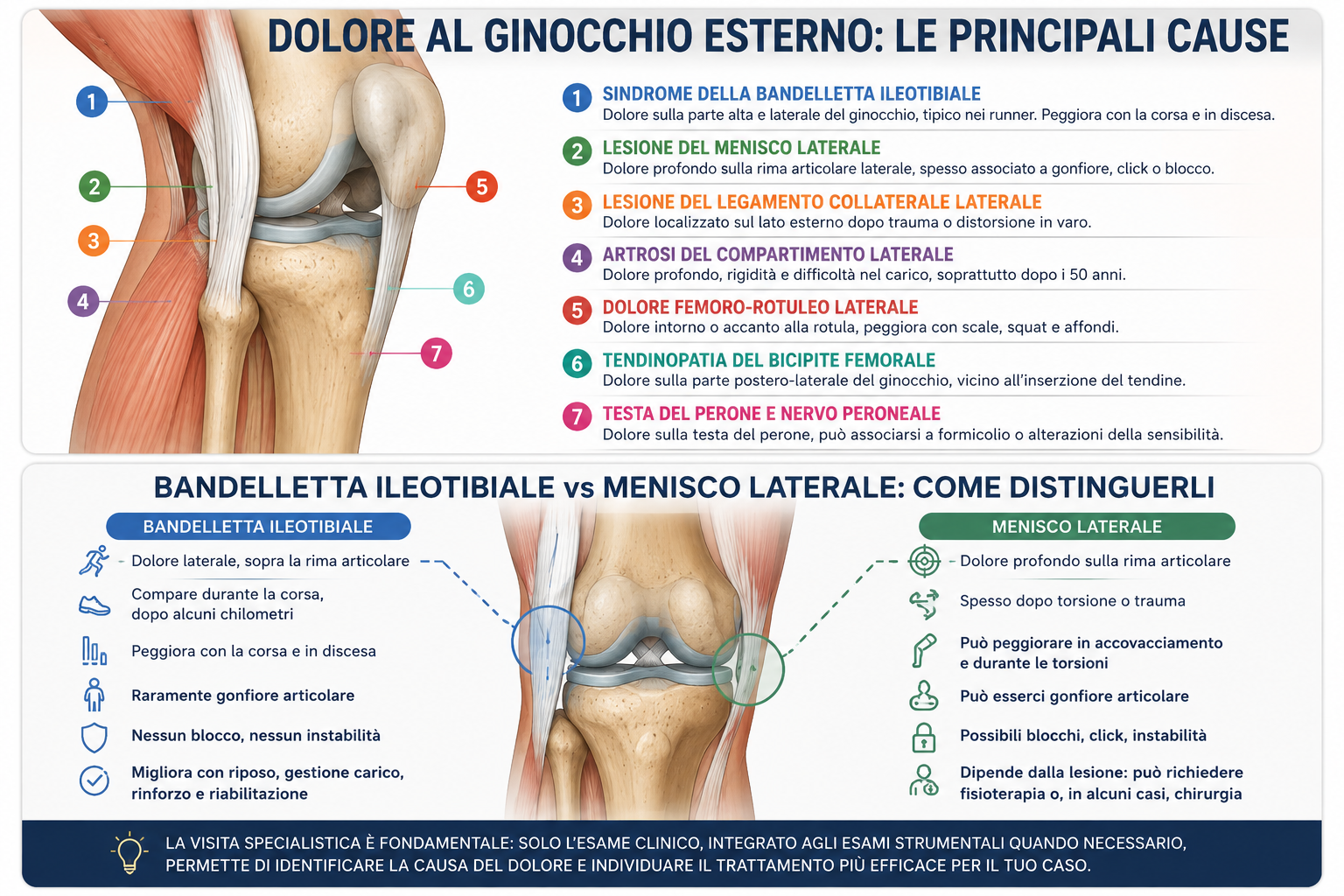 dolore ginocchio laterale
