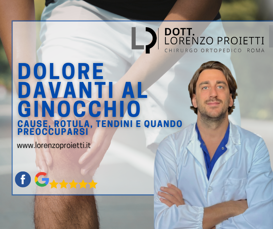 Dolore Davanti al Ginocchio: Cause, Rotula, Tendini e Quando Preoccuparsi