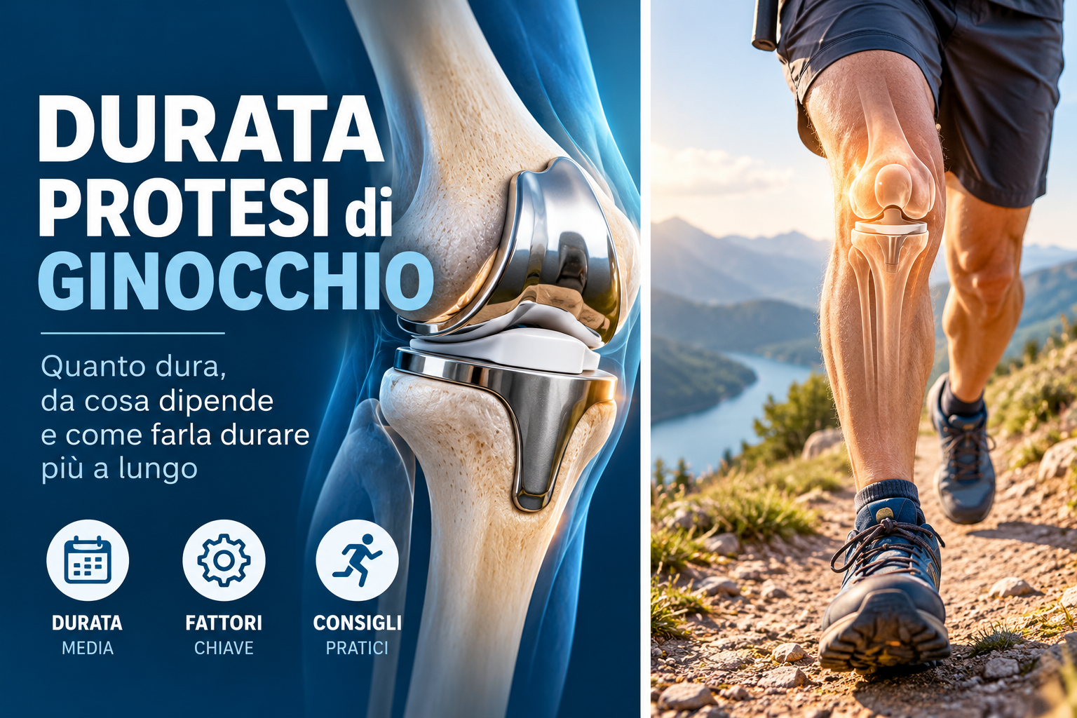 quanto dura protesi ginocchio