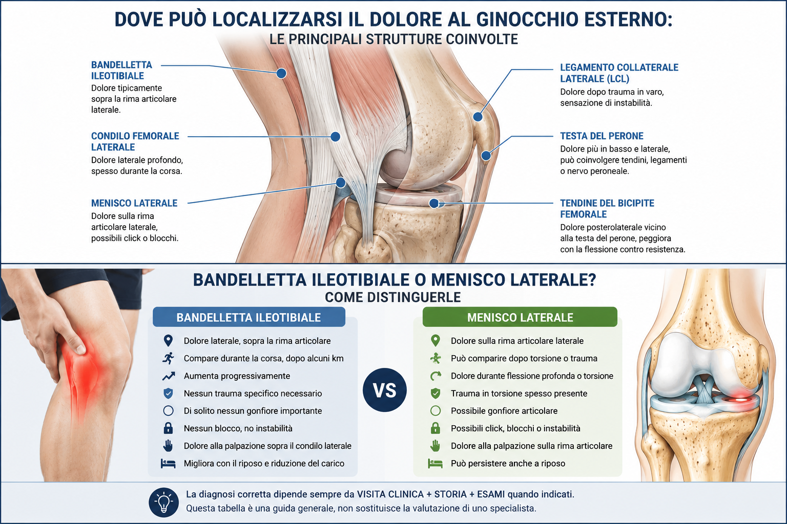 dolore ginocchio esterno
