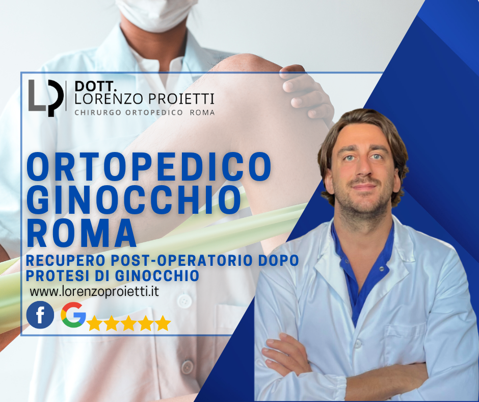 Recupero post-operatorio dopo protesi di ginocchio Tempi reali, fisioterapia, quando camminare e quando tornare a guidare (Roma)