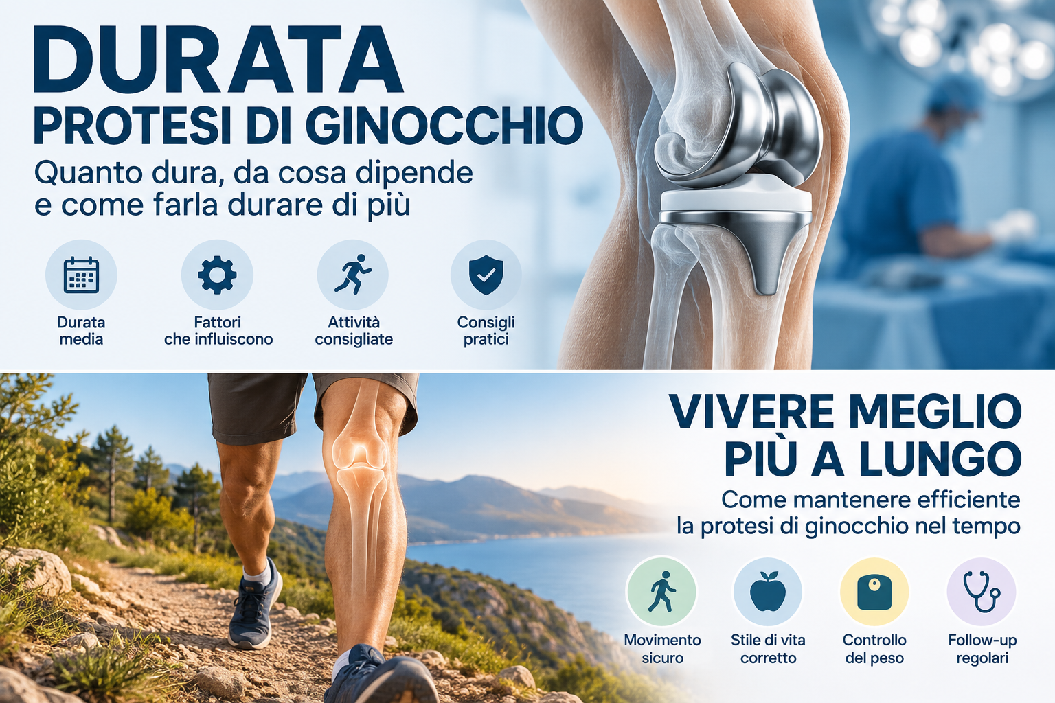 durata protesi ginocchio