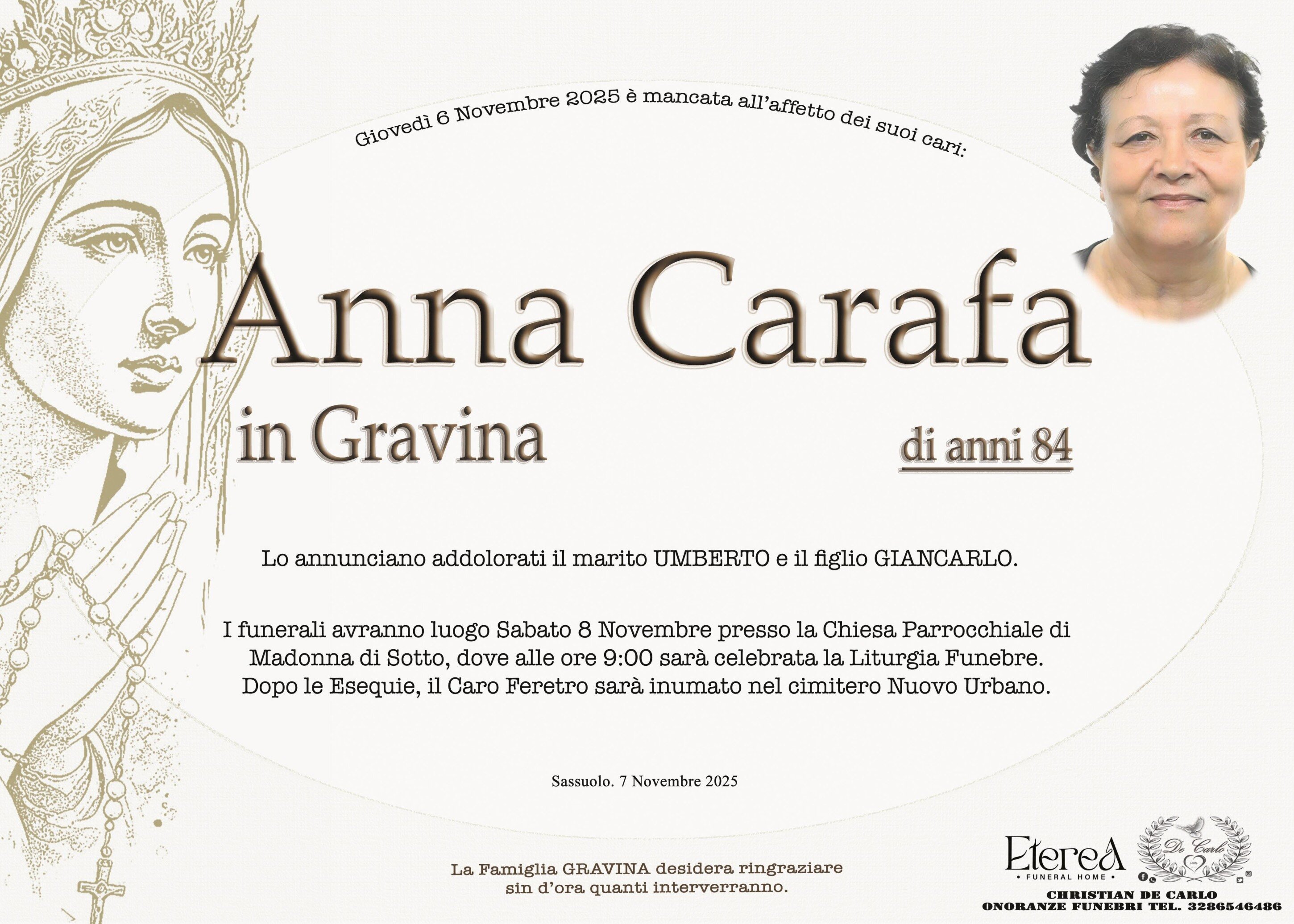 Anna Carafa in Gravina