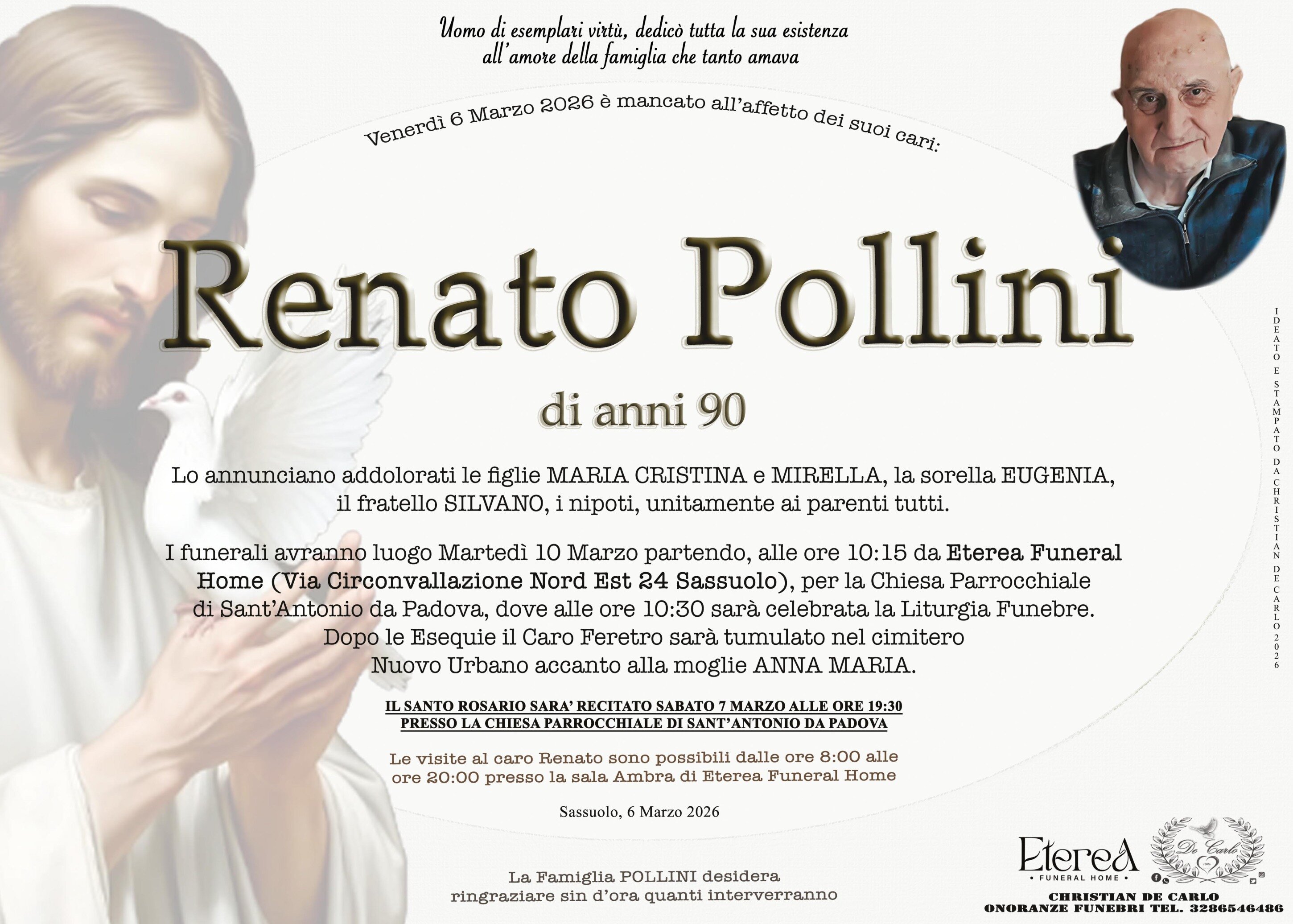 Renato Pollini di anni 90