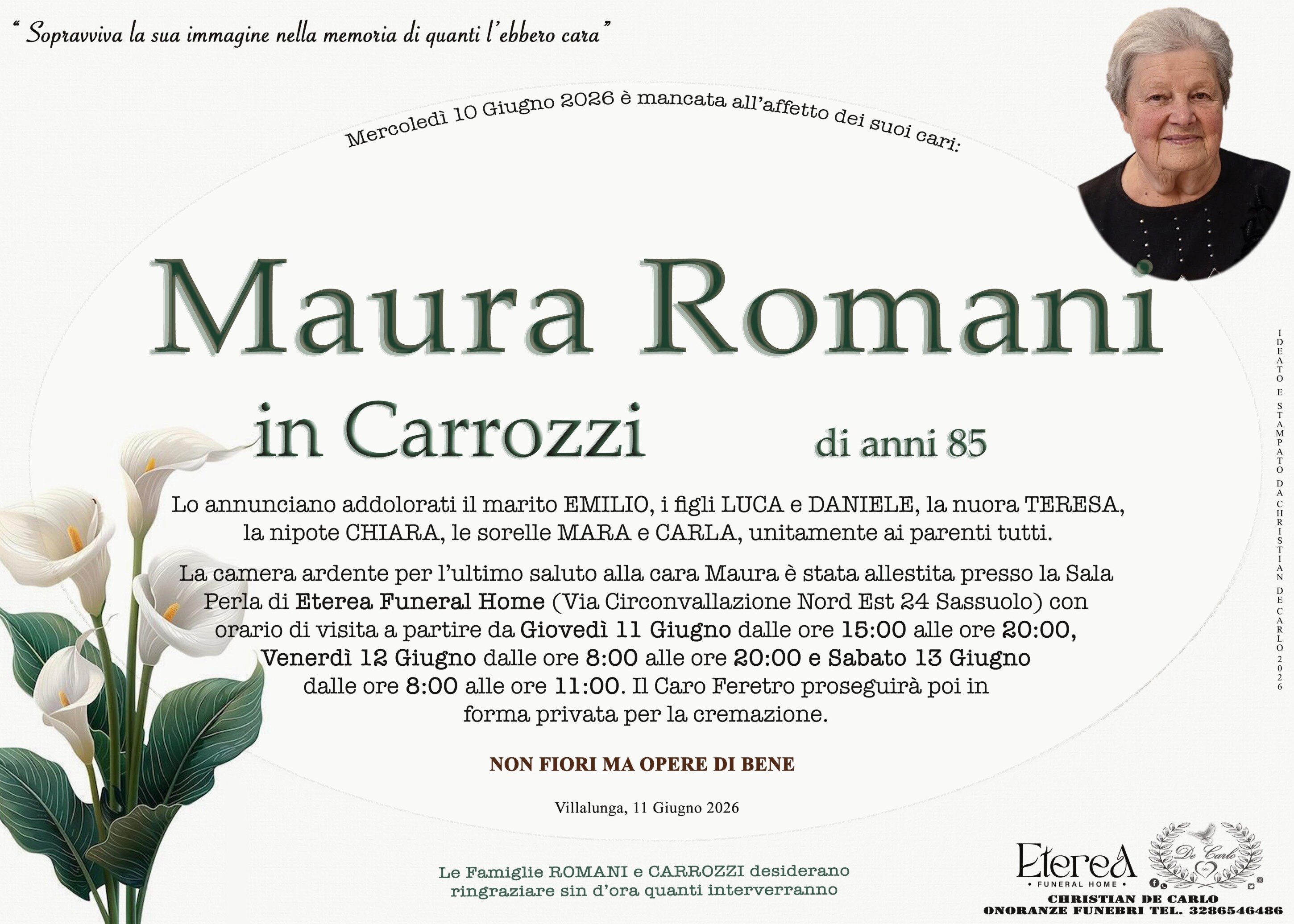 Maura Romani in Carrozzi di anni 85
