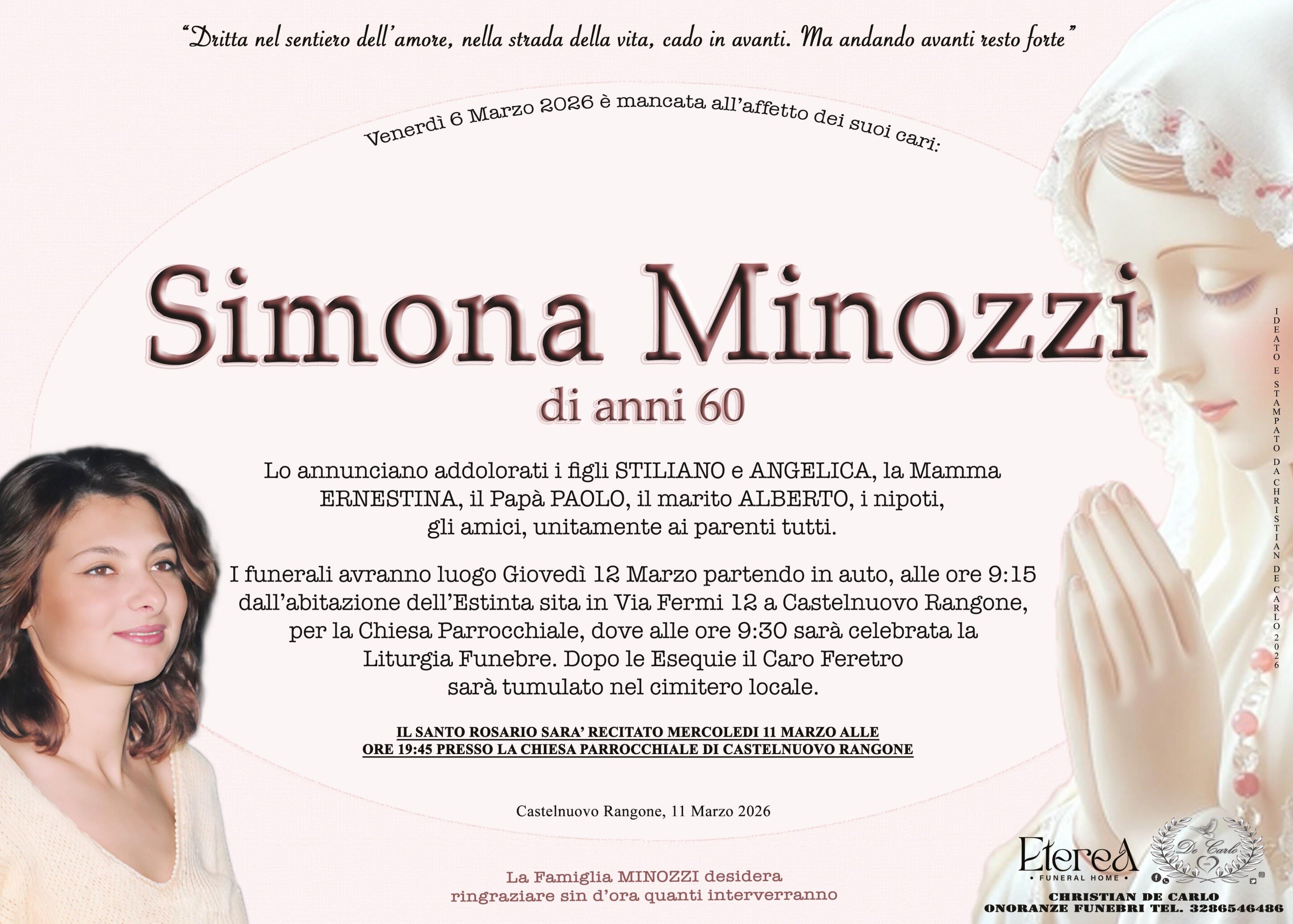 Simona Minozzi di anni 60
