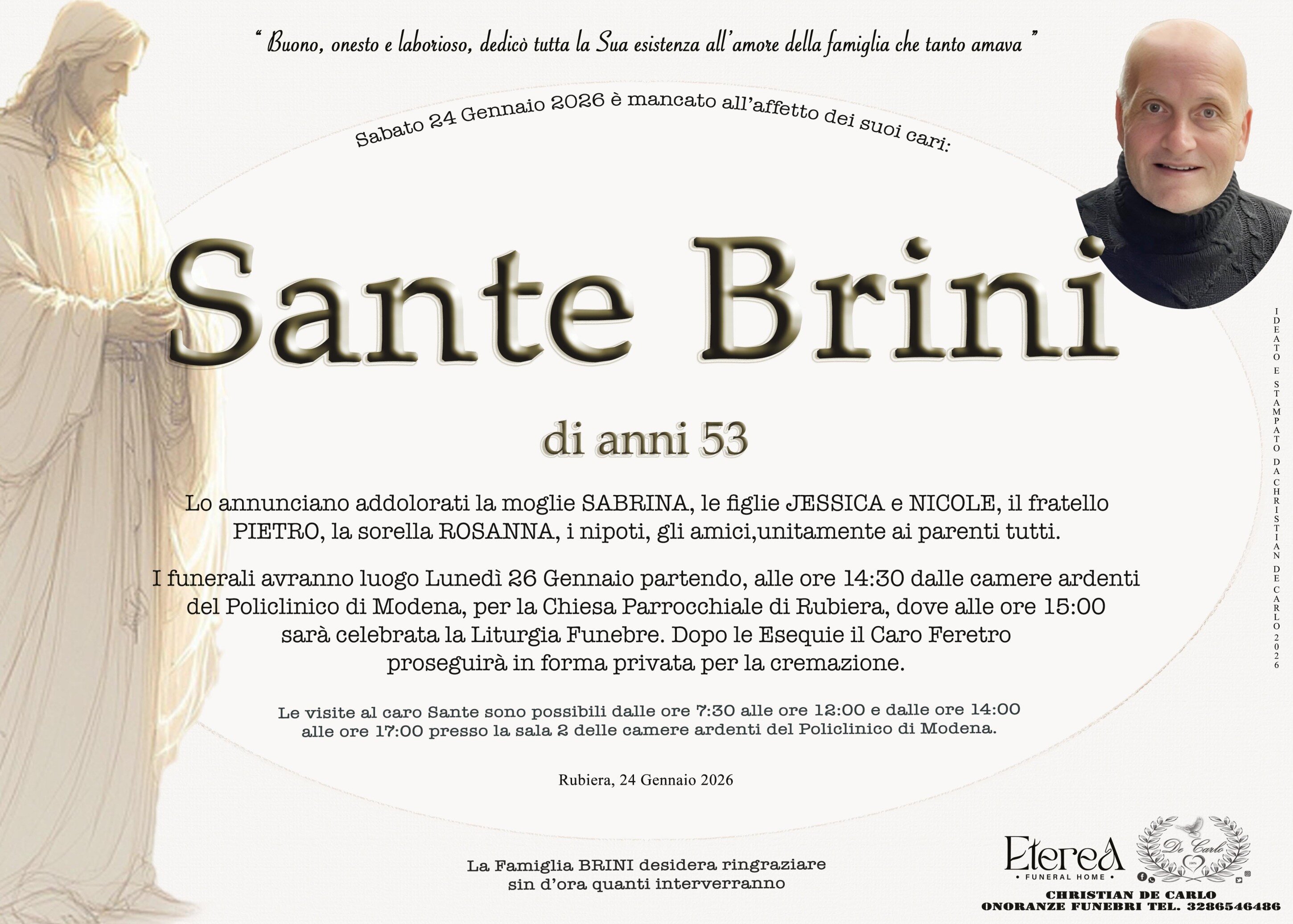 Sante Brini di anni 53