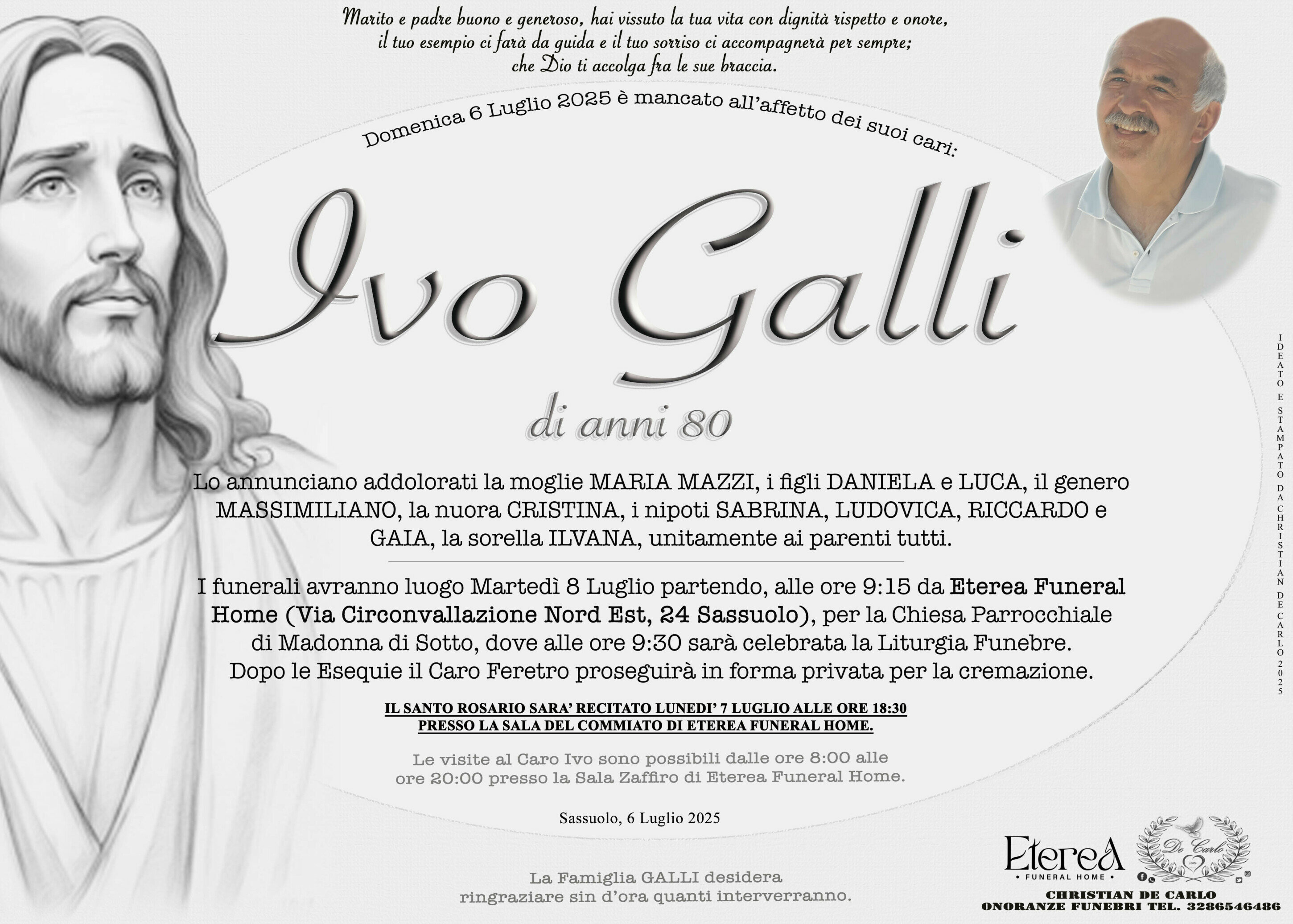 Ivo Galli di anni 80 Ivo Galli di anni 80