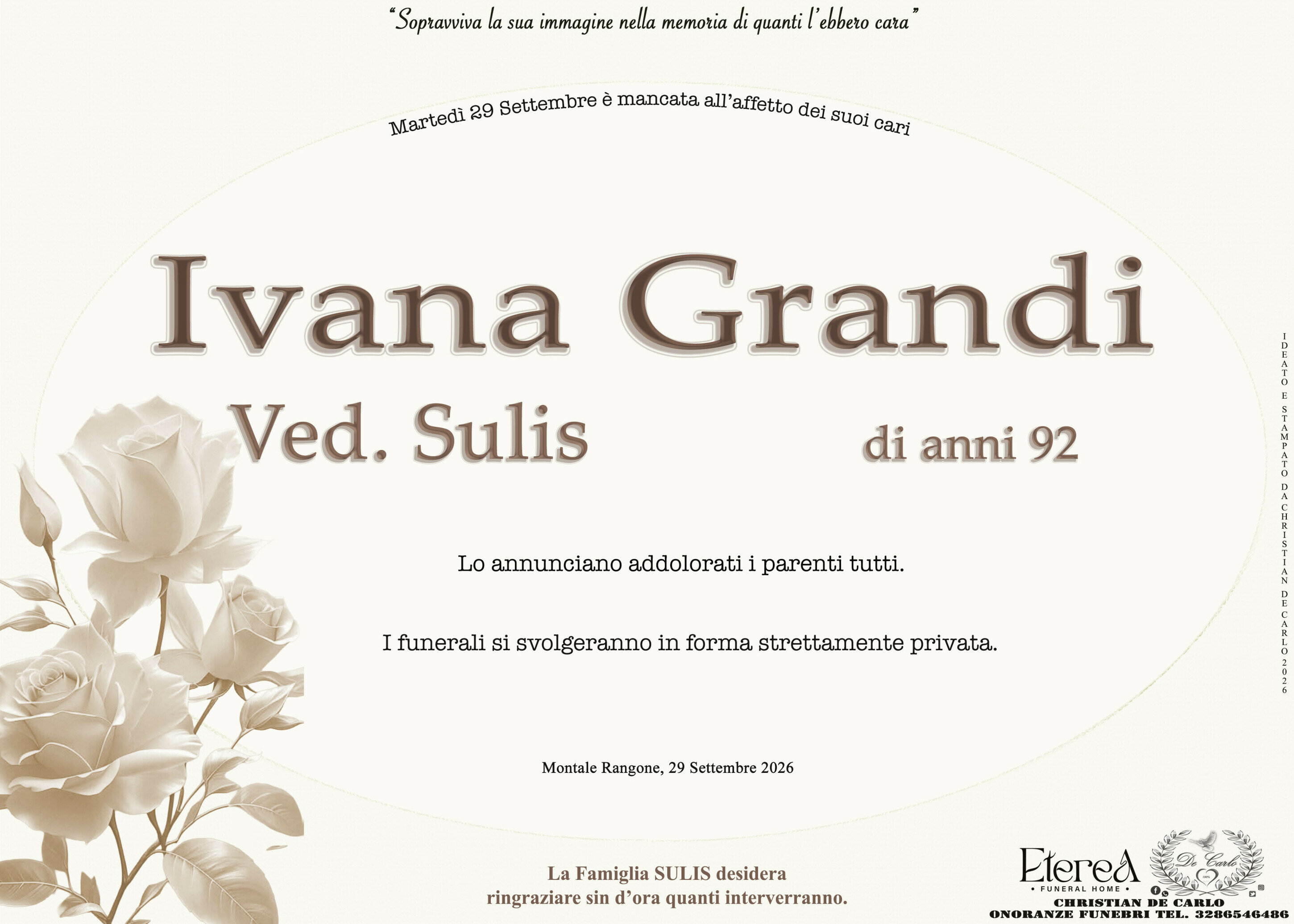 Ivana Grandi Ved. Sulis