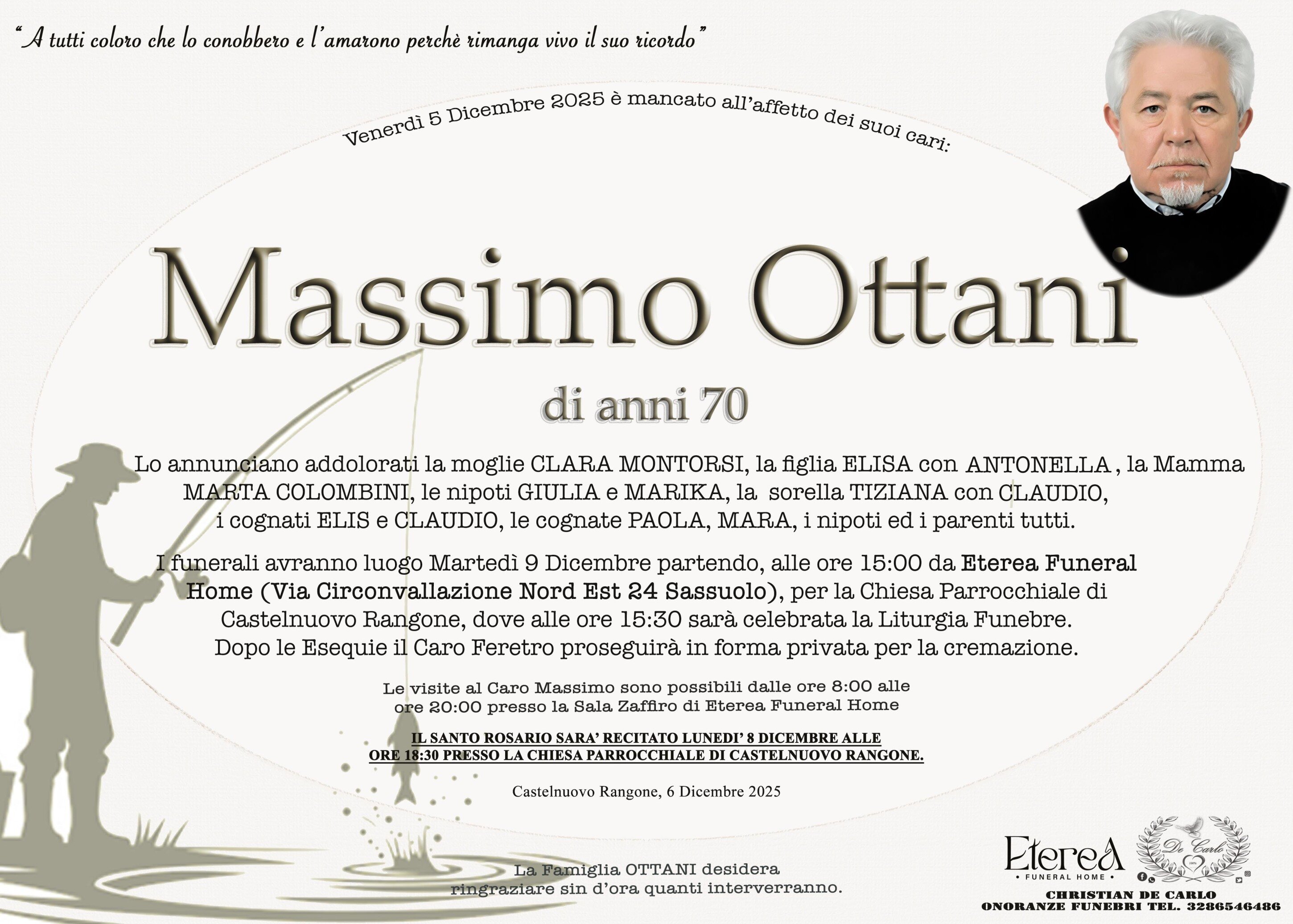 Massimo Ottani di anni 70 Massimo Ottani di anni 70