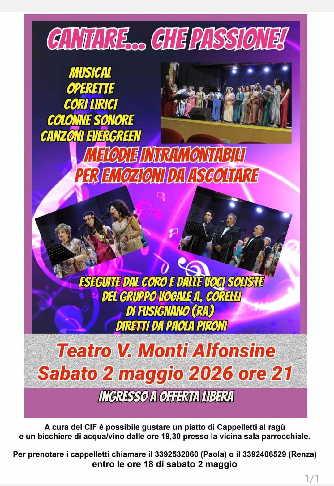 Concerto ad Alfonsine