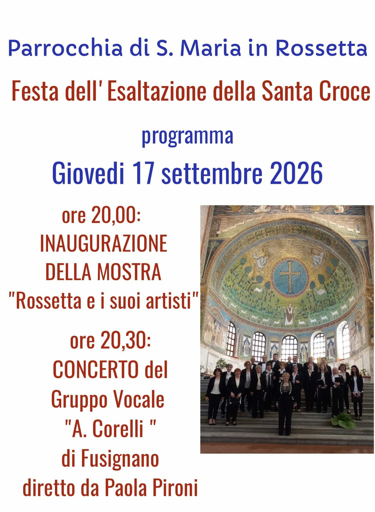 Concerto a Rossetta