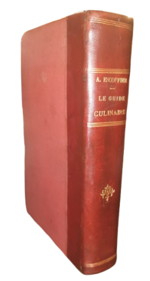 auguste-escoffier-la-guide-culinaire-aide-memoire-de-cuisine-pratique-paris-flammarion-con-letichetta-di-vendita-chez-mm-dupont-et-malgat-1921