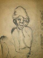 enrico-colombotto-rosso-torino-1925-casale-monferrato-al-2013-disegno-originale-eseguito-a-china-ed-acquarello-su-carta-avana-inizio-anni-60