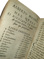 michael-scoto-alberto-magno-la-physionomia-natural-con-alberto-magno-de-secretti-nel-quale-tratta-della-virtu-delle-herbe-pietre-animali-sl-1555-al-colophon-stampato-per-pietro-nicolini-ad-istanza-di-marchio-sessa-1555