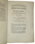 isidore-plaisant-catalogue-ou-description-bibliographique-raisonnee-des-livres-de-feu-pierre-joseph-baudewyns-bruxelles-pj-de-mat-imprimeur-libraire-de-l-academie-royal-1818