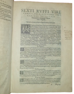 sesto-rufo-festo-epitoma-de-gestis-et-assequuto-dominio-romanorum-polybii-historiarum-libri-quinque-nicolao-perotto-interprete-basileae-excudebat-henricus-petrus-mense-marctio-an-1530