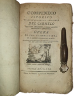 fra-giambattista-di-s-alessio-compendio-istorico-dello-stato-antico-e-moderno-del-carmelo-dei-paesi-adjacenti-e-dell-ordine-monastico-orientale-torino-nella-stamperia-d-ignazio-soffietti-1780