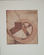 giorgio-gio-pomodoro-orciano-di-pesaro-1930-milano-2002-cerchio-quadrato-sezione-aurea-spirale-logaritmica-progetto-di-scultura-litografia-originale-a-colori-su-carta-anni-70