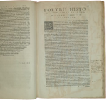 sesto-rufo-festo-epitoma-de-gestis-et-assequuto-dominio-romanorum-polybii-historiarum-libri-quinque-nicolao-perotto-interprete-basileae-excudebat-henricus-petrus-mense-marctio-an-1530