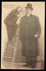 une-conversation-secrete-au-plus-grandle-geant-existant-hugo-offre-1000-francs-a-son-rival-rarissima-cartolina-originale-di-primo-900-riguardante-il-mondo-dei-freaks