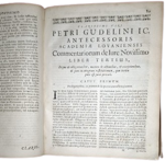 pierre-goudelin-commentariorum-de-jure-novissimo-libri-sex-optima-methodo-accurate-ac-erudite-conscripti-additis-harum-vicinarumque-regionum-moribis-arnhemii-typis-jacobi-biesii-anno-1661