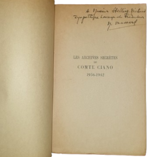 maurice-vaussard-les-archives-secretes-du-comte-ciano-19361942-proces-verbaux-des-entretiens-avec-mussolini-hitler-paris-librairie-plon1948-autografato
