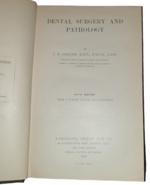 sir-james-frank-colier-dental-surgery-and-pathology-london-longmans-green-and-co-1923