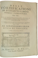 buonaiuto-lorini-le-fortificationi-corrette-ampliate-per-la-lor-compita-perfettione-con-laggiunta-del-sesto-libro-doue-si-mostra-lordine-di-fortificare-le-citta-in-venetia-presso-francesco-rampazetto-1609