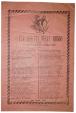i-167-difetti-delle-donne-ovvero-il-matrimonio-rabbioso-foglio-volante-stampato-in-xilografia-su-carta-rosa-torino-tip-m-artale-ca18901915