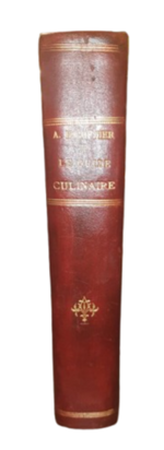 auguste-escoffier-la-guide-culinaire-aide-memoire-de-cuisine-pratique-paris-flammarion-con-letichetta-di-vendita-chez-mm-dupont-et-malgat-1921