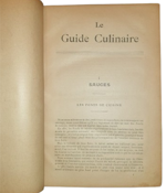 auguste-escoffier-la-guide-culinaire-aide-memoire-de-cuisine-pratique-paris-flammarion-con-letichetta-di-vendita-chez-mm-dupont-et-malgat-1921