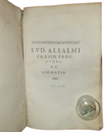 louis-aleaume-o-alealmus-ludovicus-alealmi-poematia-sl-nd-ma-paris-aegidius-alealmus-1585