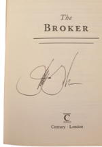 john-grisham-the-broker-london-century-1995-autografato
