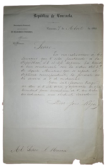 pedro-jose-rojas-bella-lettera-firmata-dall-importante-politico-e-militare-venezuelano-pedro-jose-rojas-caracas-7-de-abril-de-1862