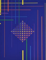 paolo-minoli-cantu-1942-cantu-2004-composizione-1988-serigrafia-originale-a-colori-su-carta-forte-ritoccata-a-gouache-con-intervento-di-collage-1988