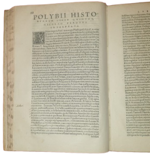 sesto-rufo-festo-epitoma-de-gestis-et-assequuto-dominio-romanorum-polybii-historiarum-libri-quinque-nicolao-perotto-interprete-basileae-excudebat-henricus-petrus-mense-marctio-an-1530