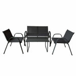 set-tavolo-e-sedie-giardino-acciaio-nero-textilene-10468