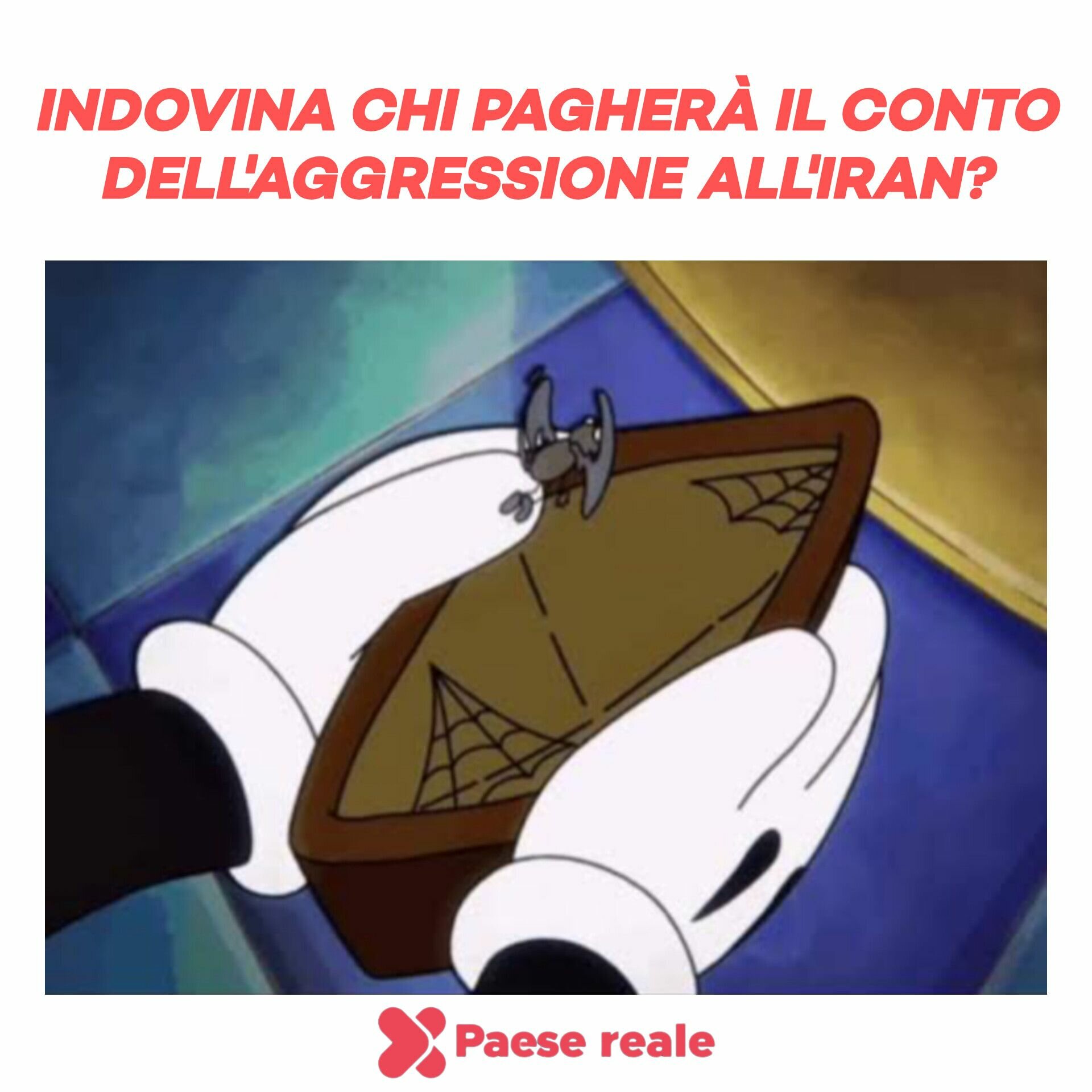 L'AGGRESSIONE ALL'IRAN E IL CONTO CHE PAGHEREMO NOI ITALIANI