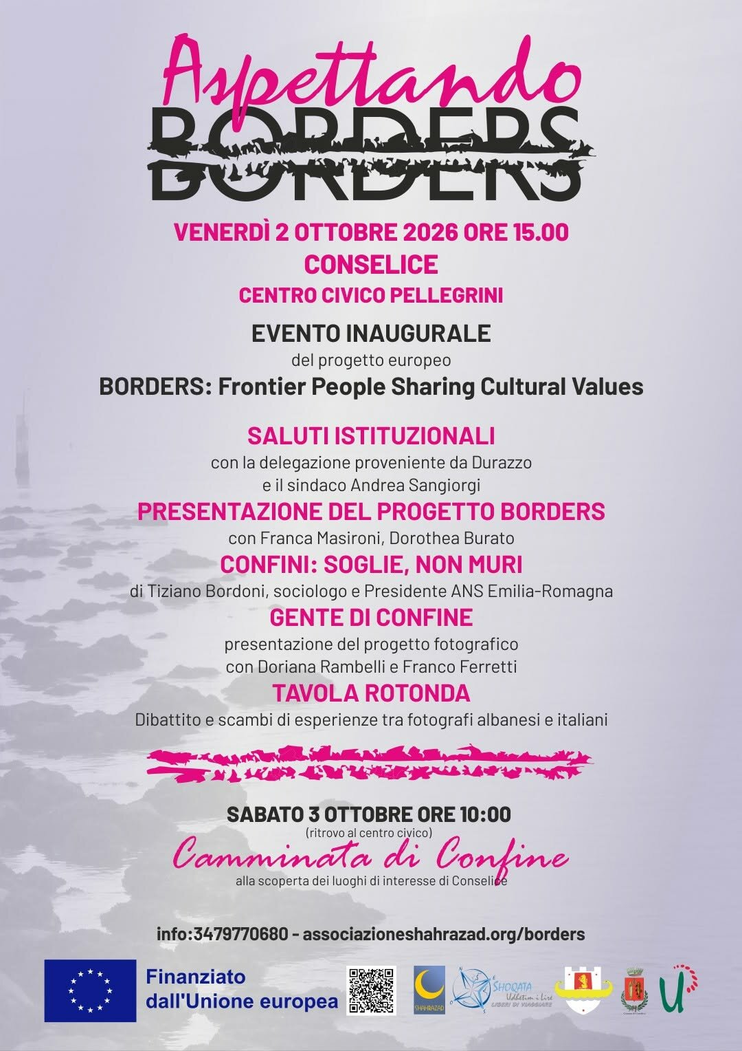 ASPETTANDO BORDERS 2-3 OTTOBRE A CONSELICE ASPETTANDO BORDERS 2-3 OTTOBRE A CONSELICE
