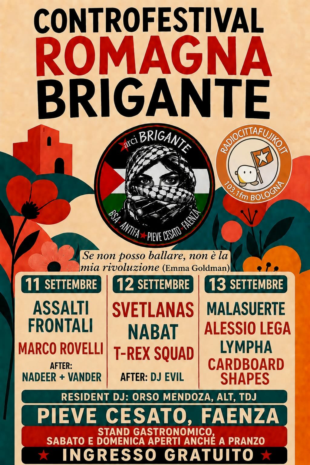 CONTROFESTIVAL ROMAGNA BRIGANTE CONTROFESTIVAL ROMAGNA BRIGANTE