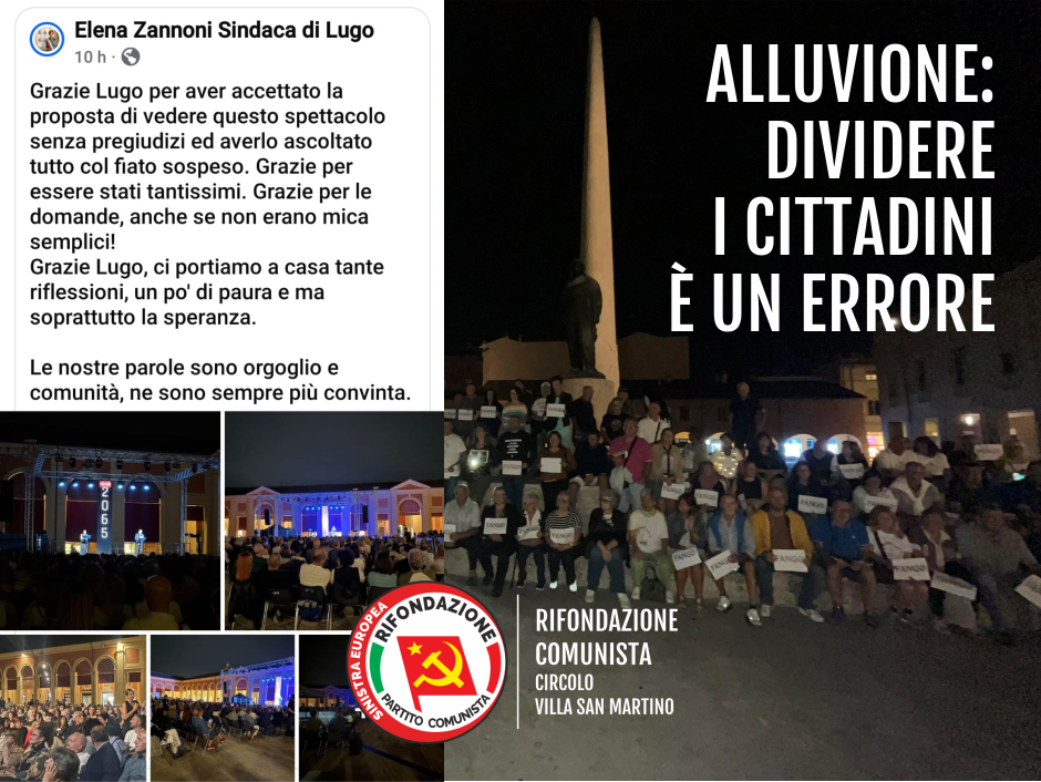 DIVIDERE I CITTADINI &Egrave; UN ERRORE