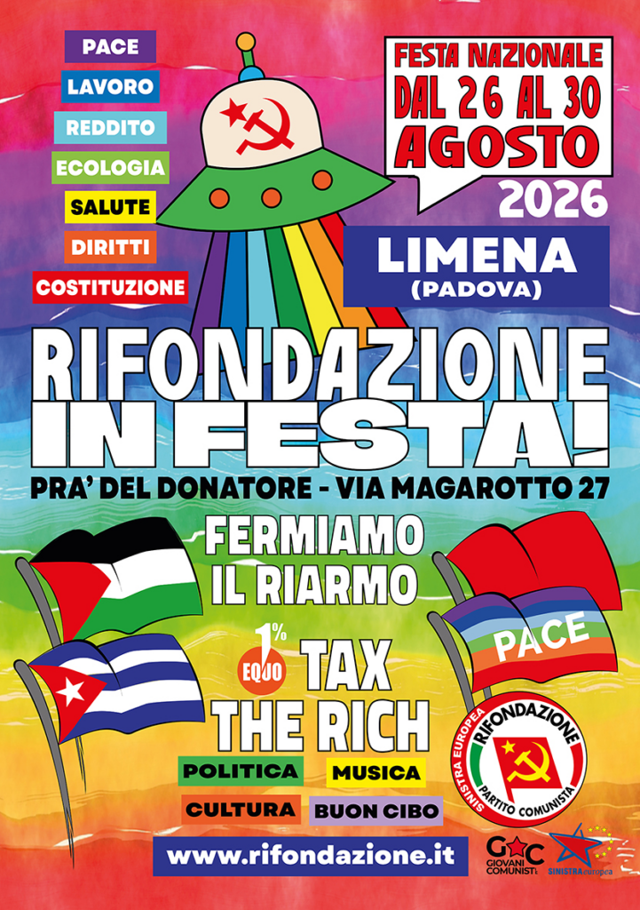 RIFONDAZIONE IN FESTA 2026