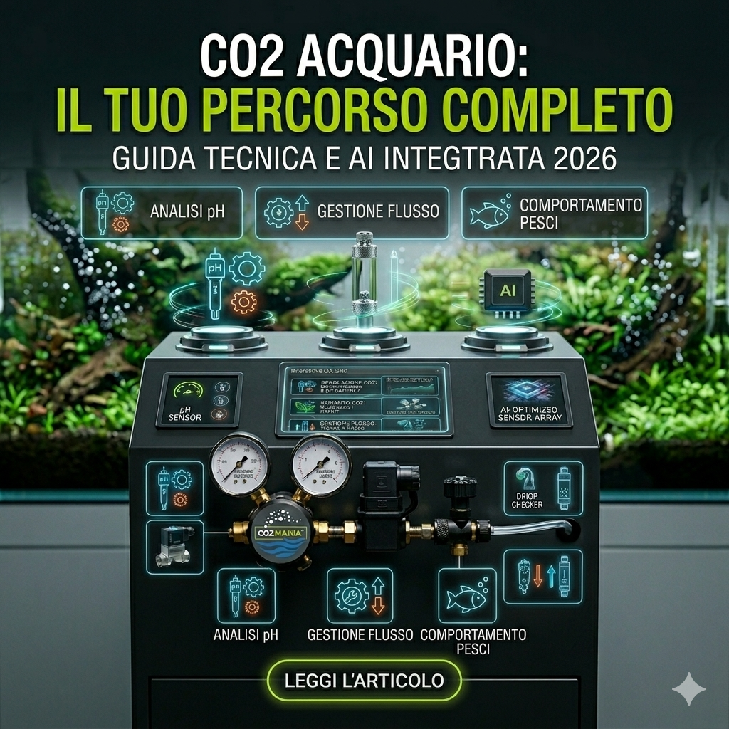 # Impianto CO2 Acquario: Guida Completa 2026 (Taratura, Sicurezza, Elettrovalvola e Problemi Comuni)
