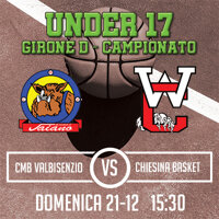 U17 - CMB VALBISENZIO  vs  CHIESINA BASKET