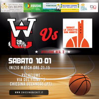 DIV2 - CHIESINA BASKET vs BASKET LA CROCETTA SAN MINIATO 